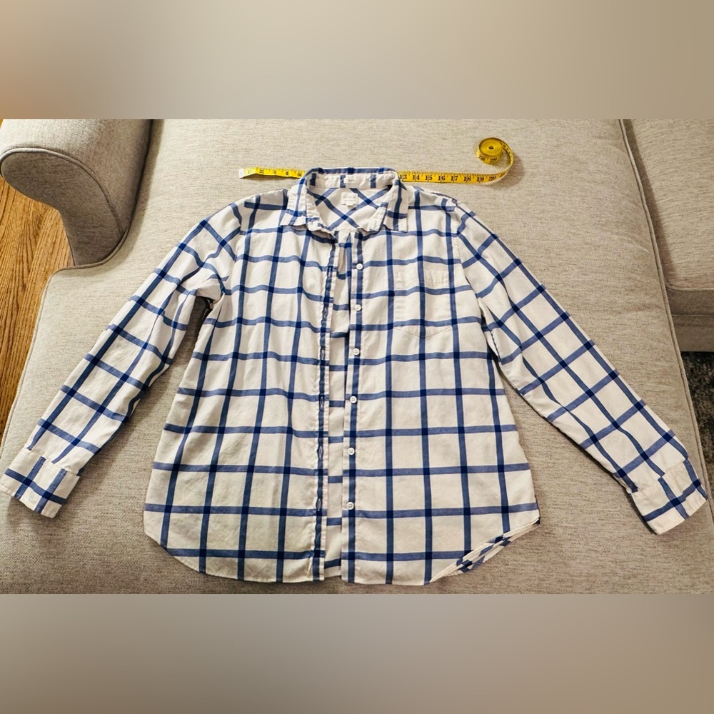 J.Crew Plaid Button Down